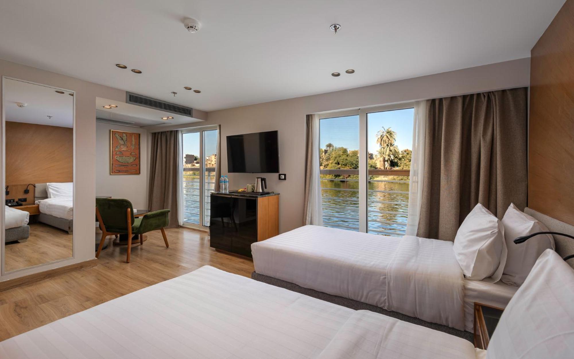 Tia Boutique Nile Cruise - Every Monday From Luxor For 04 & 07 Nights - Every Friday From Aswan For 03 & 07 Nights Dış mekan fotoğraf